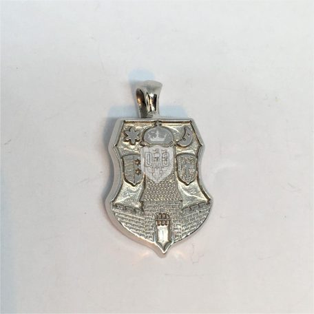 Tahitótfalu címer ezüst medál