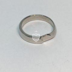 Asszimetrikus ezüst gyűrű