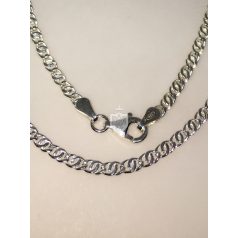 Gömb charles ezüst lánc (60cm hosszú)